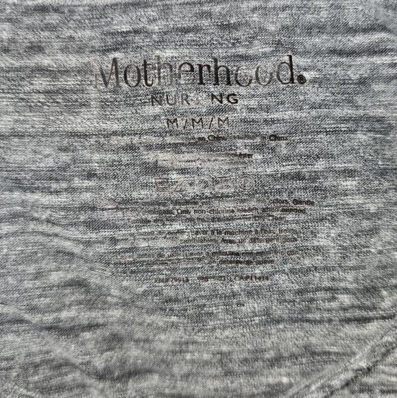 Motherhood Maternity: Nursing Mini Dress, Flutter Sleeves w/bilat hidden zippers - Picture 10 of 13